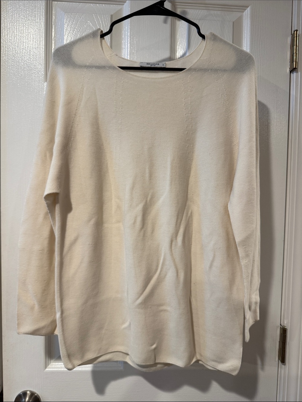 MM Lafleur The Chadwick
Sweater - 3D-Knit Cotton in pearl